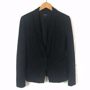 Madewell Black Duskfall Blazer Sz 12